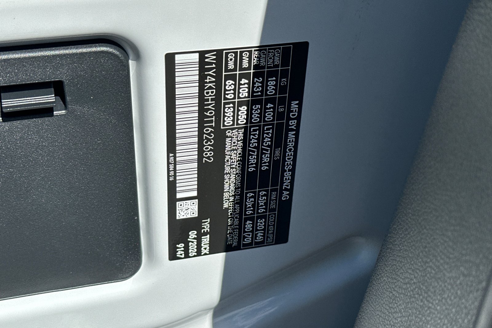 New 2026 White Mercedes-Benz Cargo 144 WB image 27