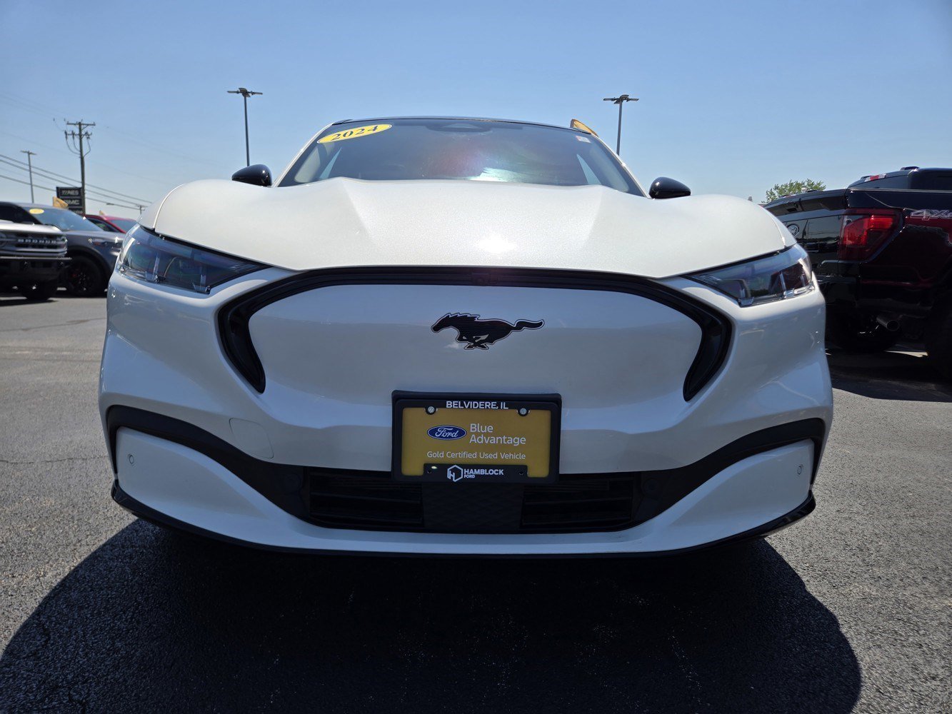 Used 2024 White Ford Premium image 45