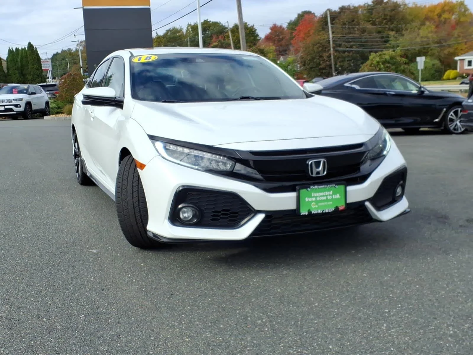 Certified Used 2018 White Orchid Pearl Honda Sport Touring image 4