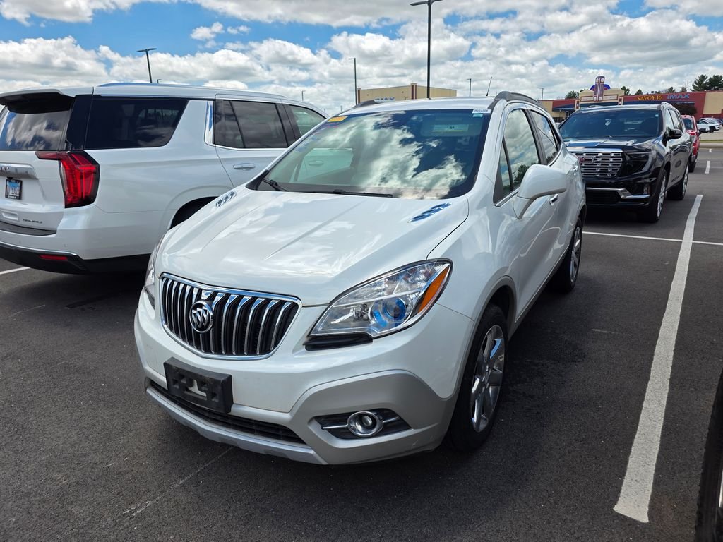 Used 2013 White Pearl Tricoat Buick Leather image 2