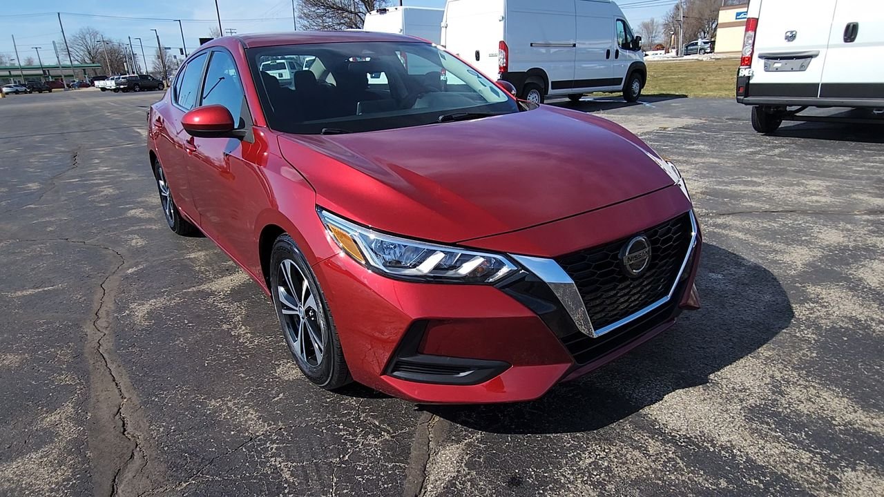Used 2021 Nissan Sentra SV with VIN 3N1AB8CV7MY230766 for sale in Elkhart, IN