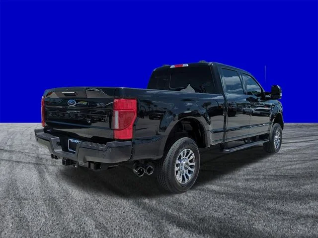 Used 2022 Agate Black Metallic Ford Lariat image 4