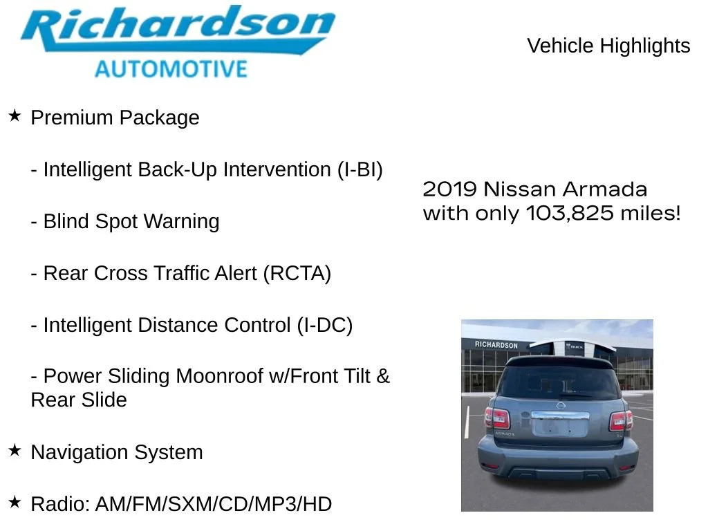 2019 Nissan Armada SL - Photo 11