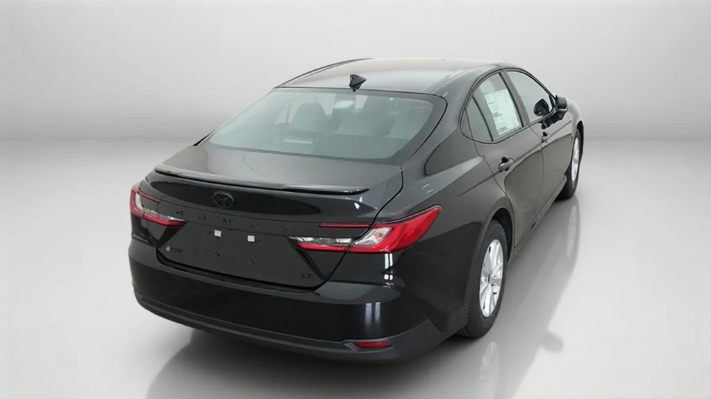 New 2026 Midnight Black Metallic Toyota LE image 11