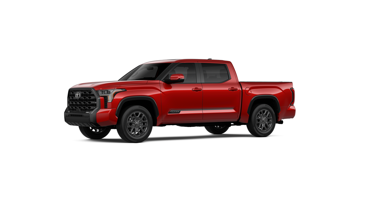New 2026 Supersonic Red Toyota Platinum image 2
