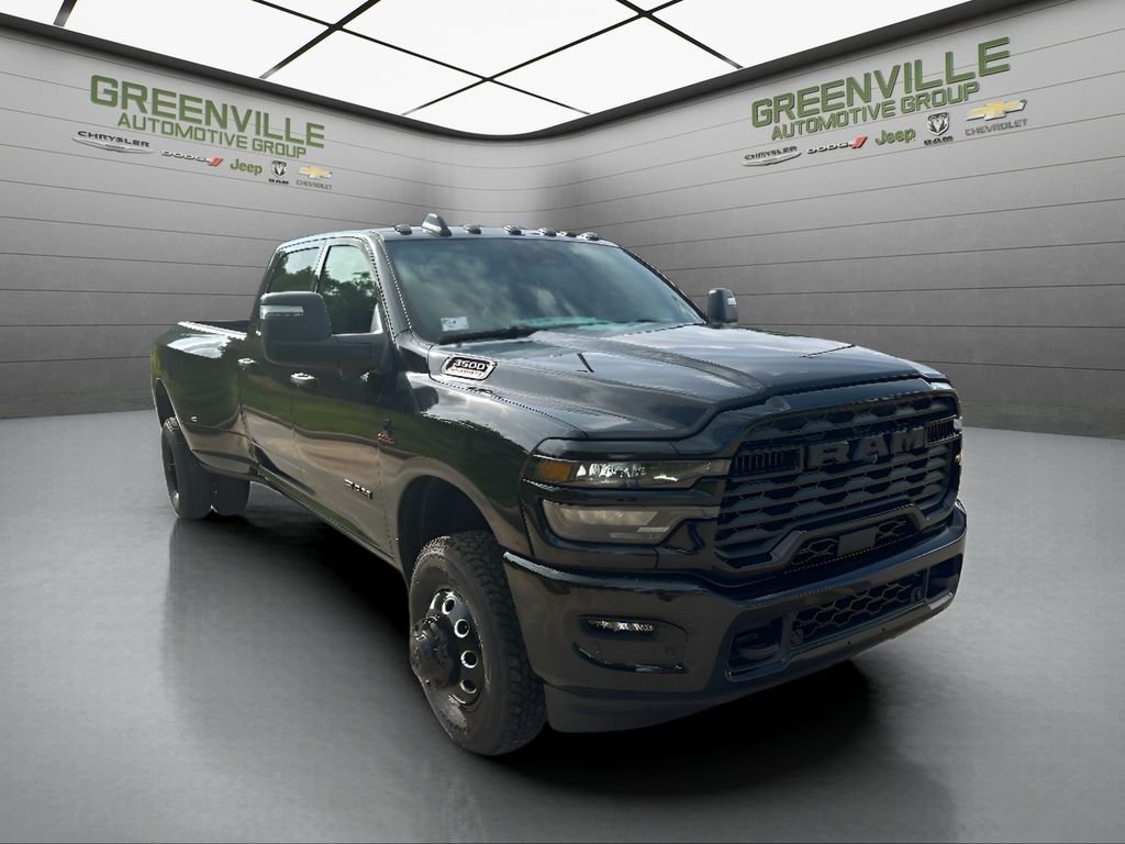 New 2026 Diamond Black Crystal Pearlcoat RAM Big Horn Cummins HO Diesel Dually 4x4 image 3