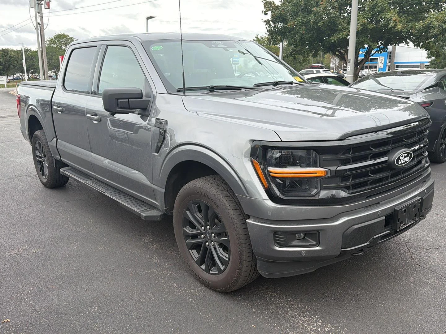 Used 2024 Carbonized Gray Ford XLT image 3