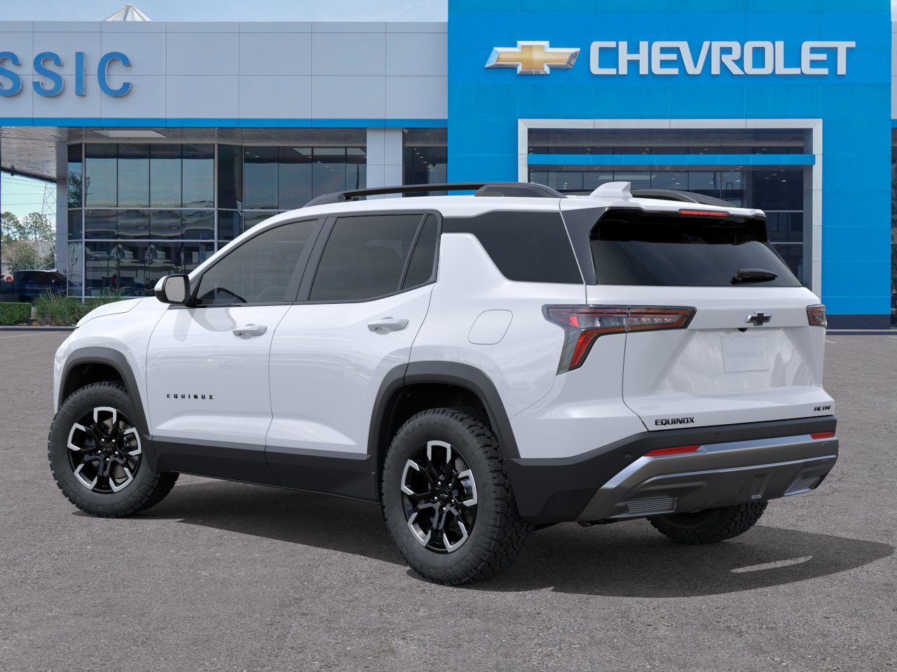 2026 Chevrolet Equinox ACTIV White at Classic Elite Chevrolet Sugar Land