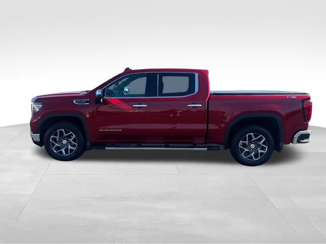 Used 2024 Volcanic Red Tintcoat GMC SLT image 2