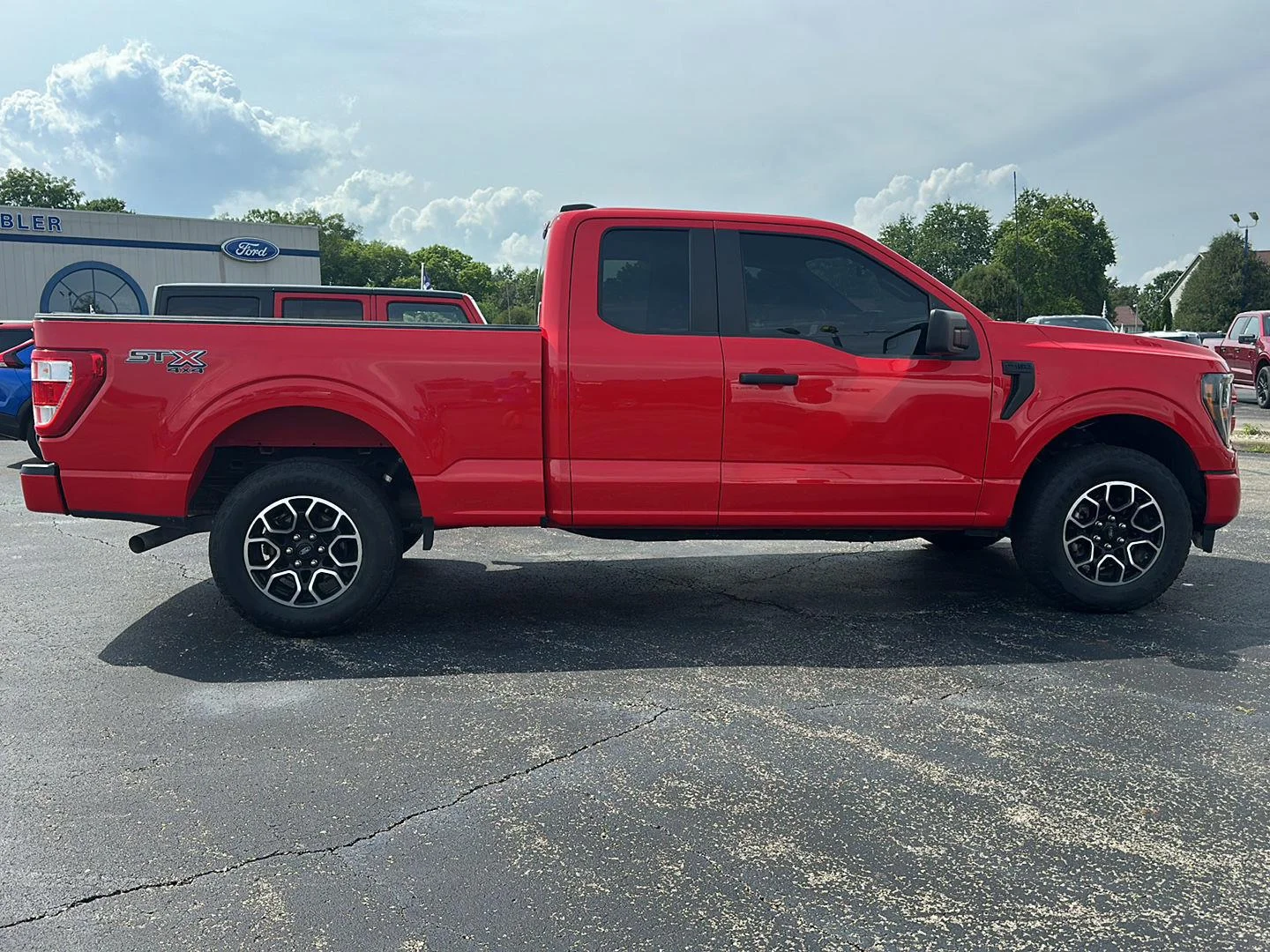 Used 2023 Race Red Ford XL image 4
