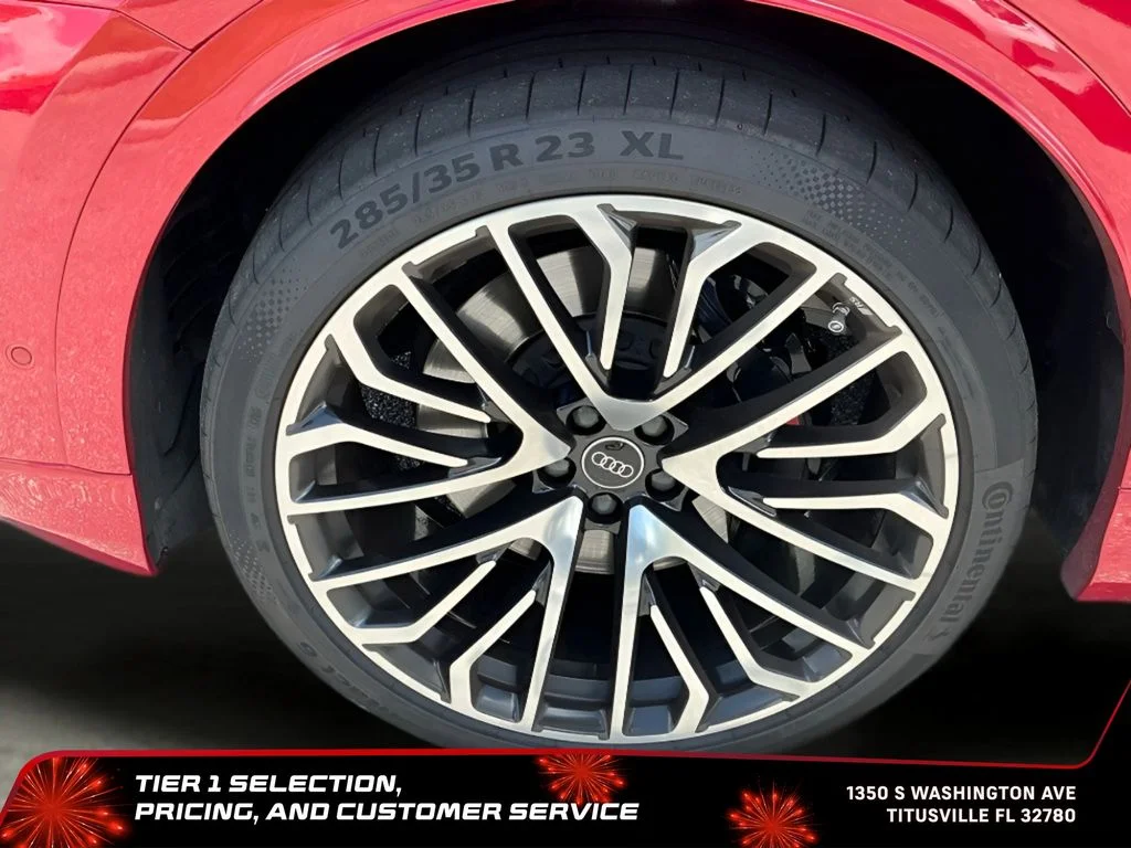 Used 2025 Red Audi 4.0T Premium Plus image 26