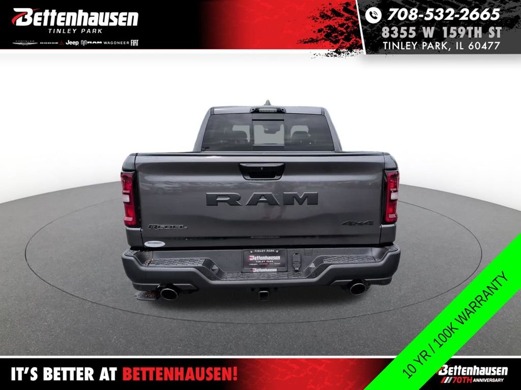 New 2026 Granite Crystal Metallic Clear-Coat Exterior Paint RAM Rebel image 8