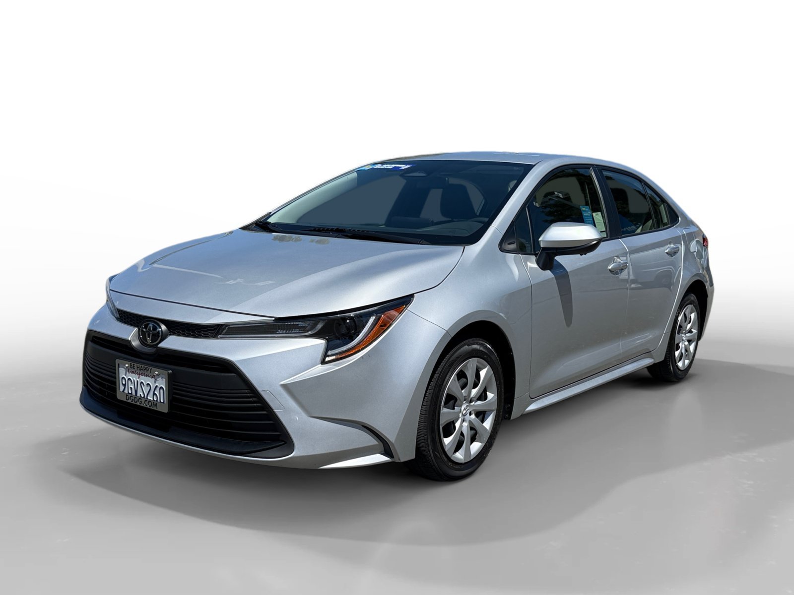 Used 2023 Classic Silver Metallic Toyota LE image 1