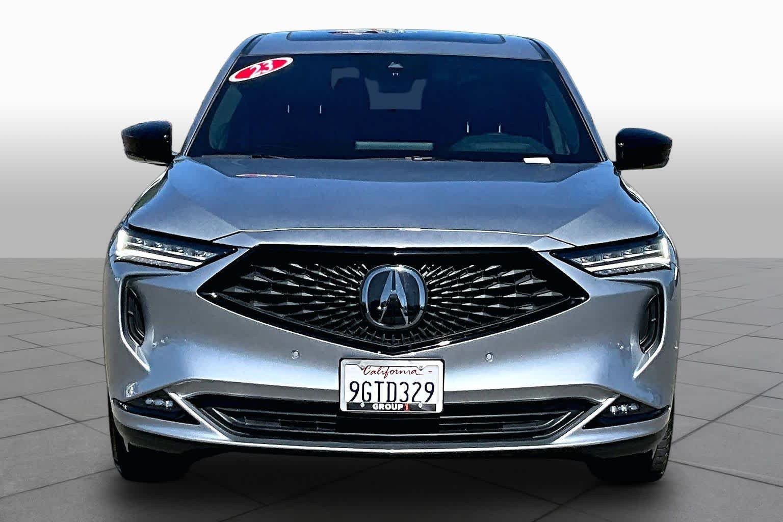 Used 2023 Lunar Silver Metallic Acura w/A-Spec Package image 3