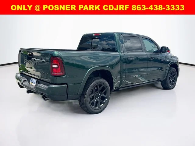 New 2026 Serrano-Green Metallic Exterior Paint RAM LARAMIE image 5