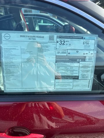2026 Nissan Rogue SV