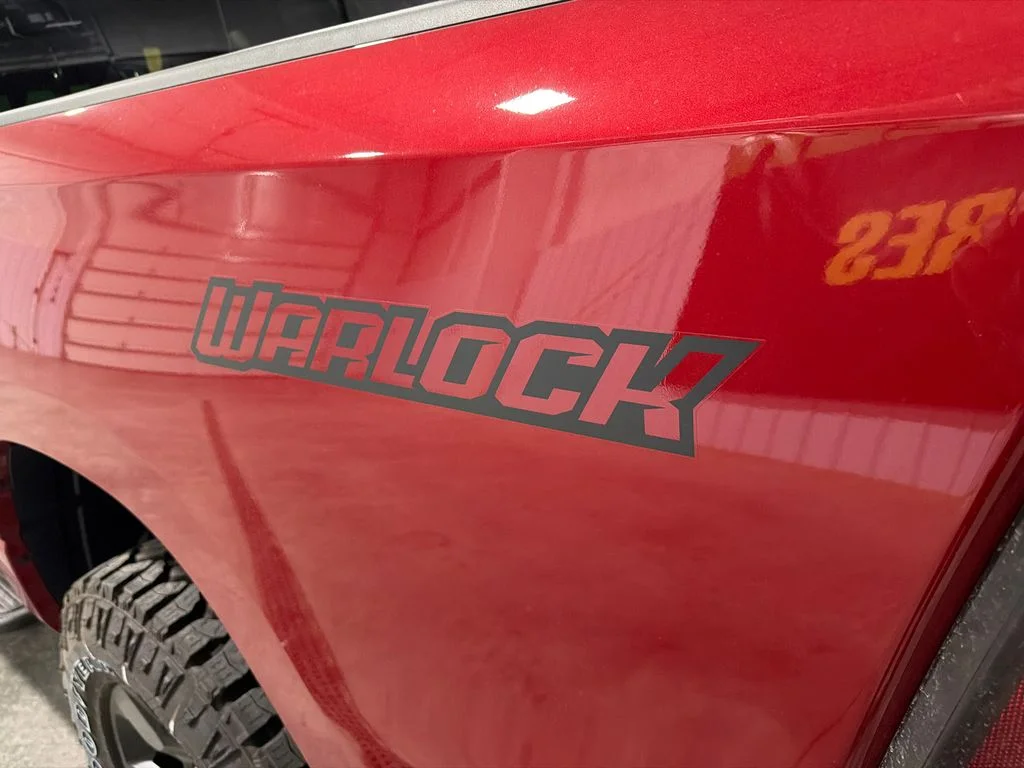 New 2026 Molten Red Pearl-Coat Exterior Paint RAM Warlock image 11