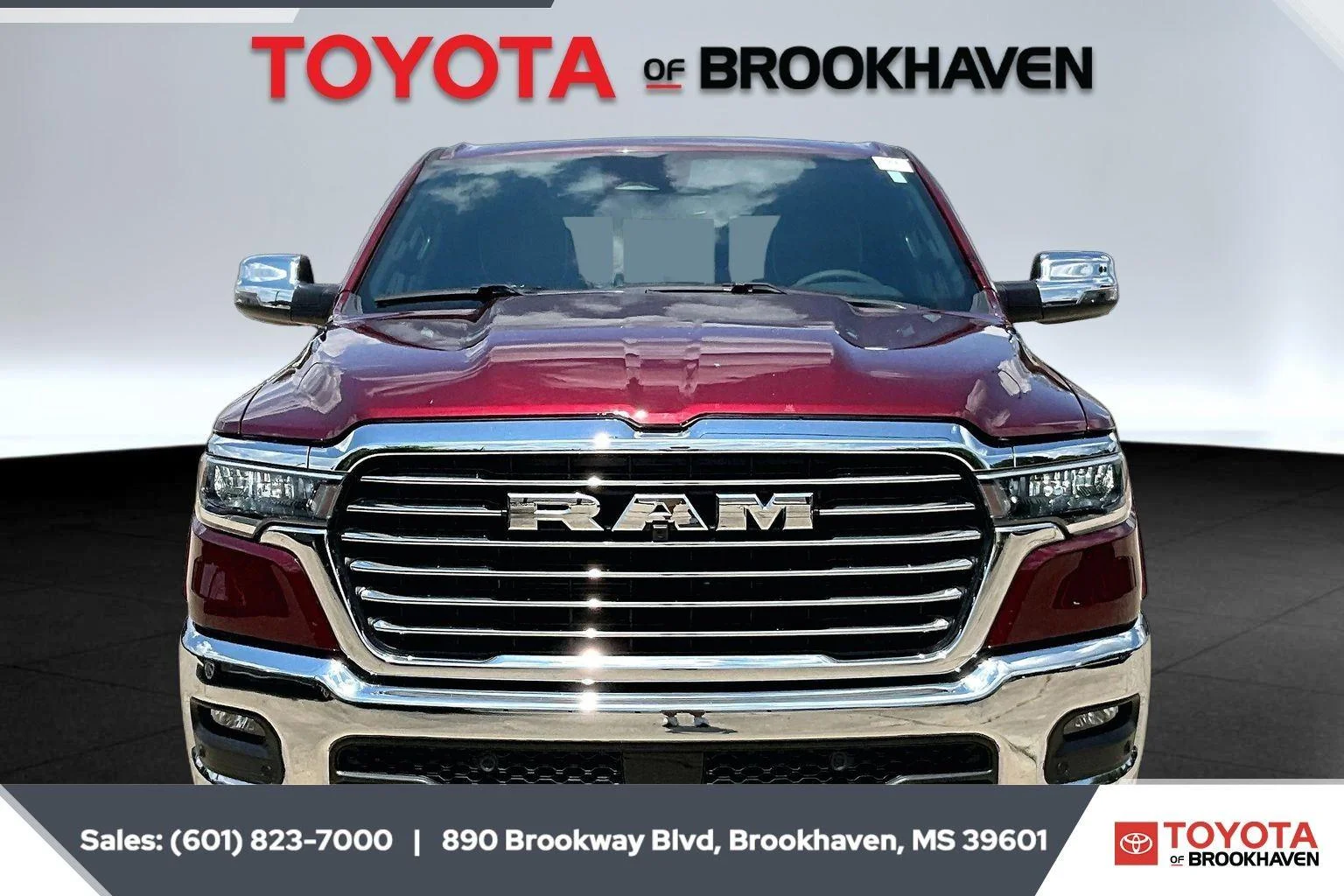 Used 2025 Delmonico Red Pearlcoat Ram Laramie image 3