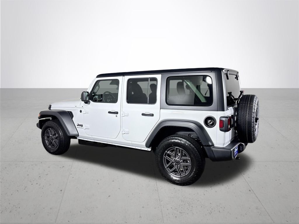 New 2026 Bright White Clear-Coat Exterior Paint Jeep Sport S image 8