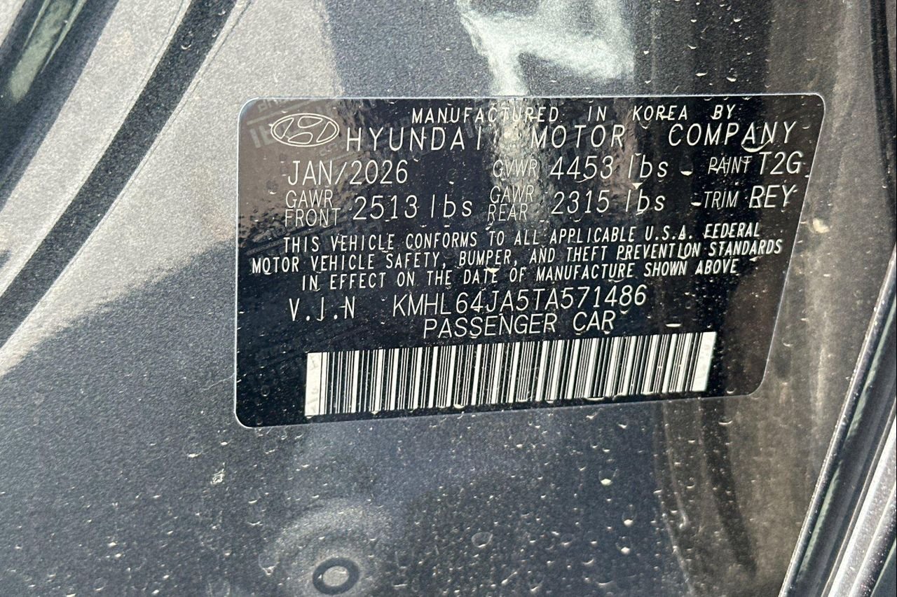 New 2026 Portofino Gray Hyundai SEL Sport image 26