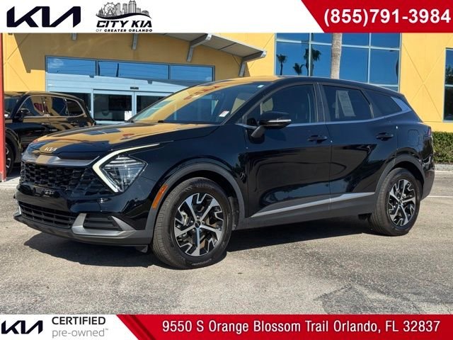 Black 2024 Kia Sportage EX FWD SUV / Crossover Front-Wheel Drive