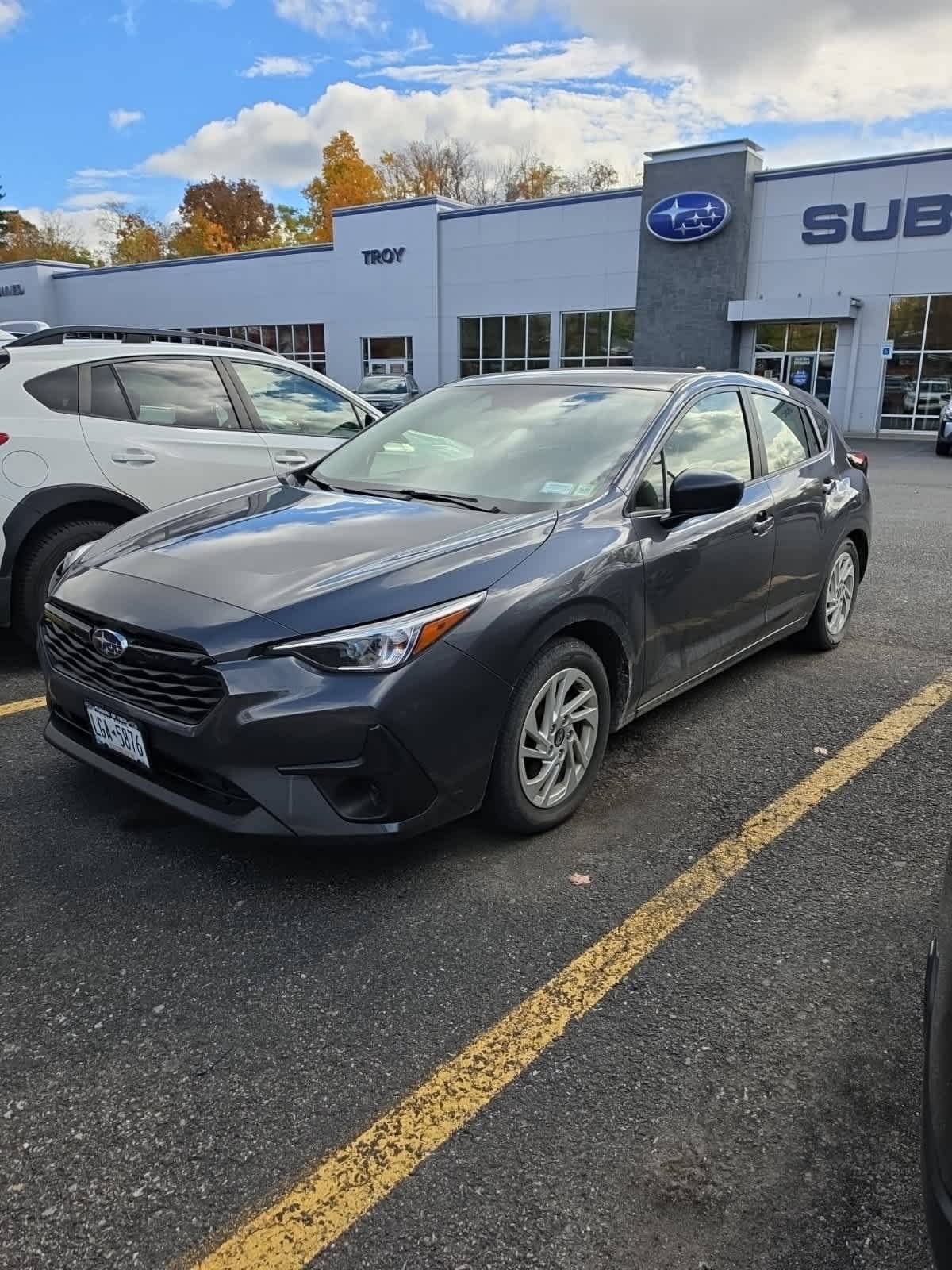 Certified Used 2024 Magnetite Gray Metallic Subaru BASE image 1