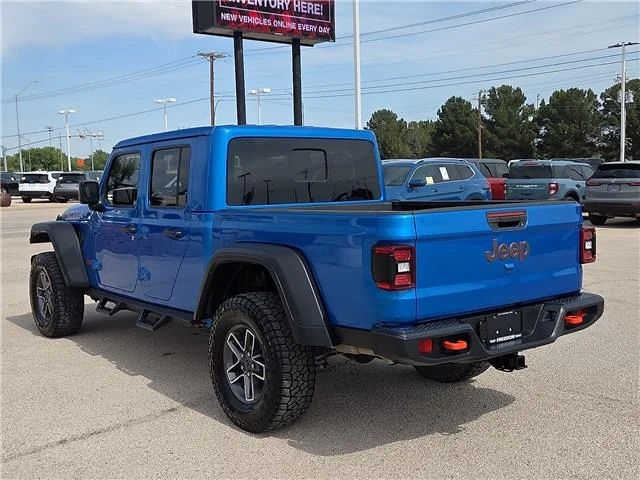 Used 2024 Hydro Blue Pearlcoat Jeep Mojave 4x4 Crew Cab 5 ft. box image 2