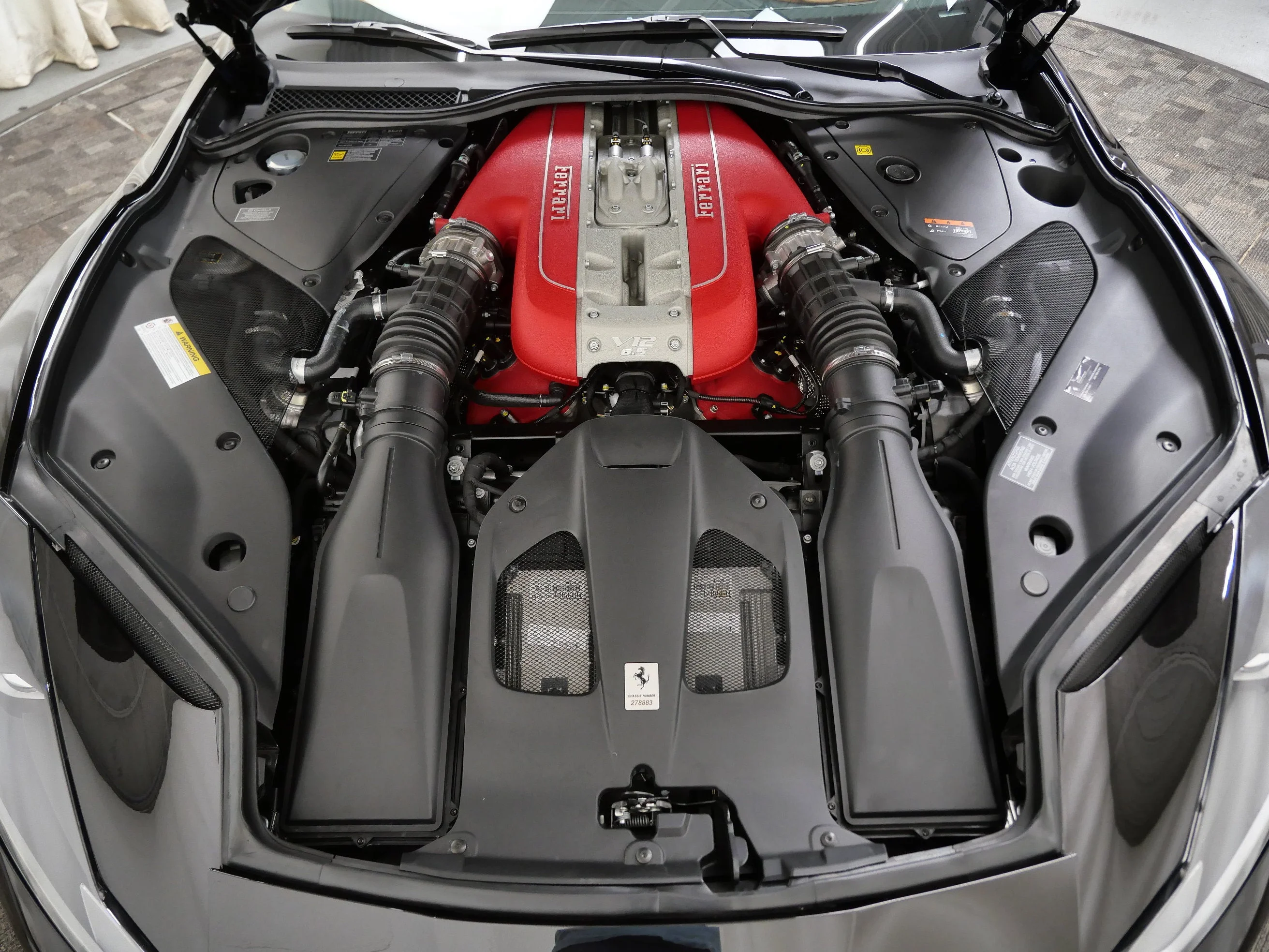 Certified Used 2022 Nero Daytona Metallic Ferrari Base image 36