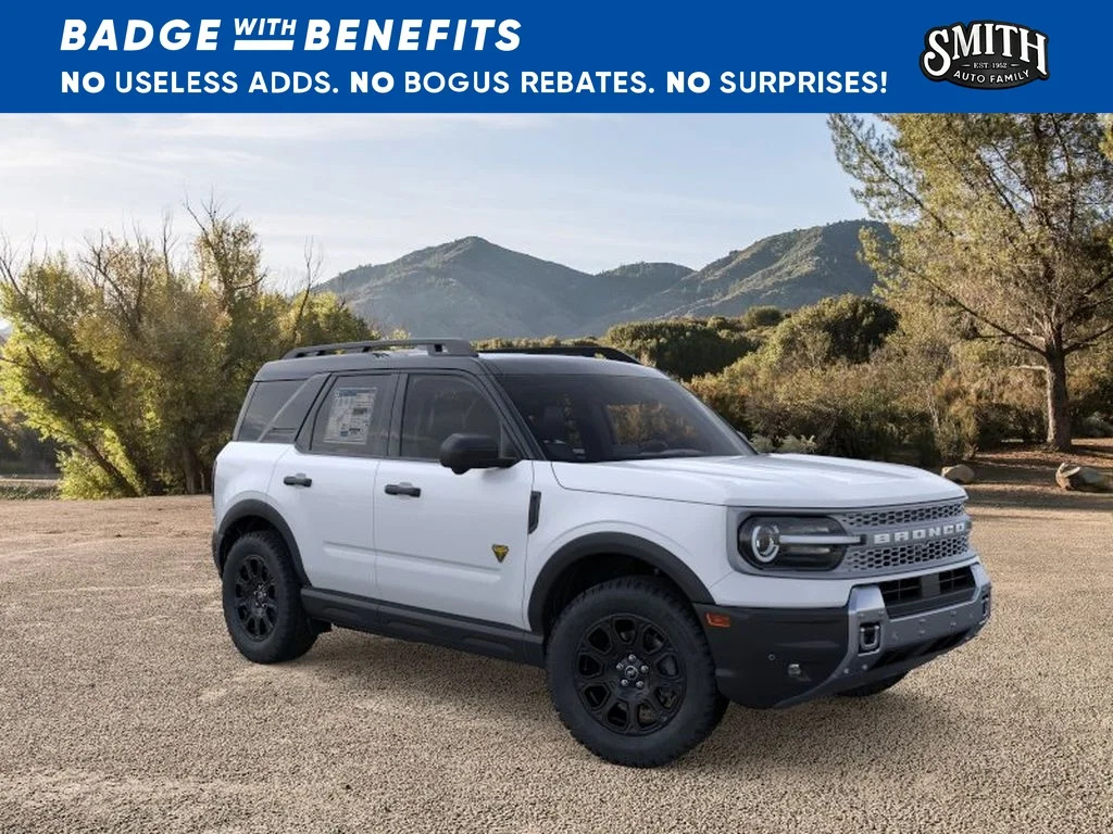New 2026 Space White Metallic Ford Badlands® image 8