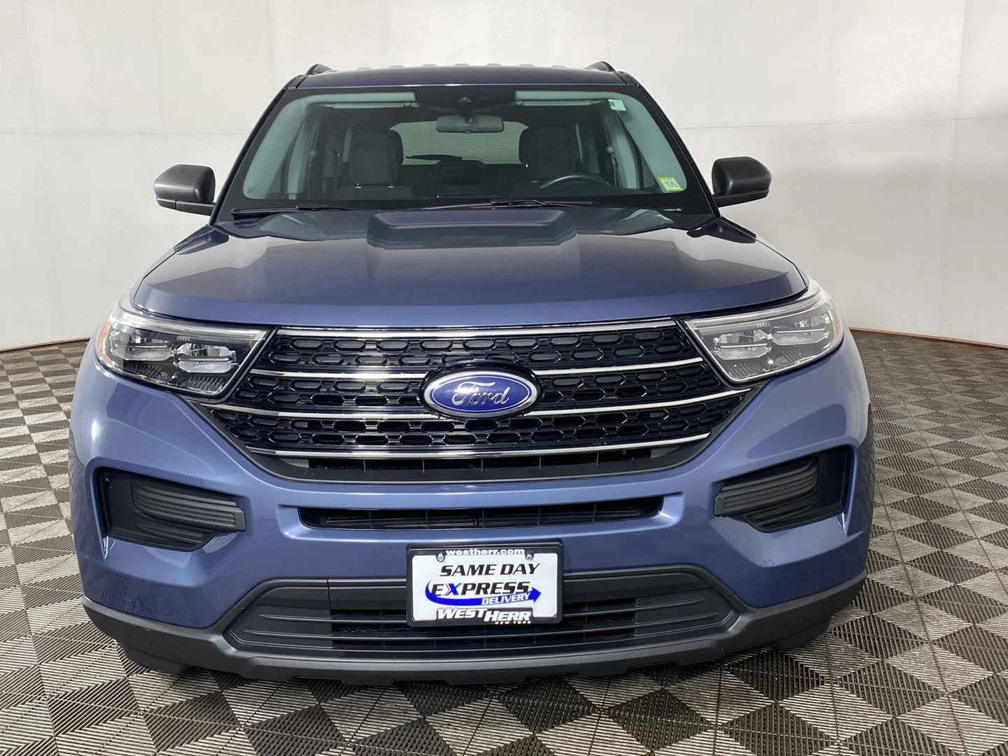 Used 2021 Infinite Blue Metallic Tinted Clearcoat Ford XLT image 27