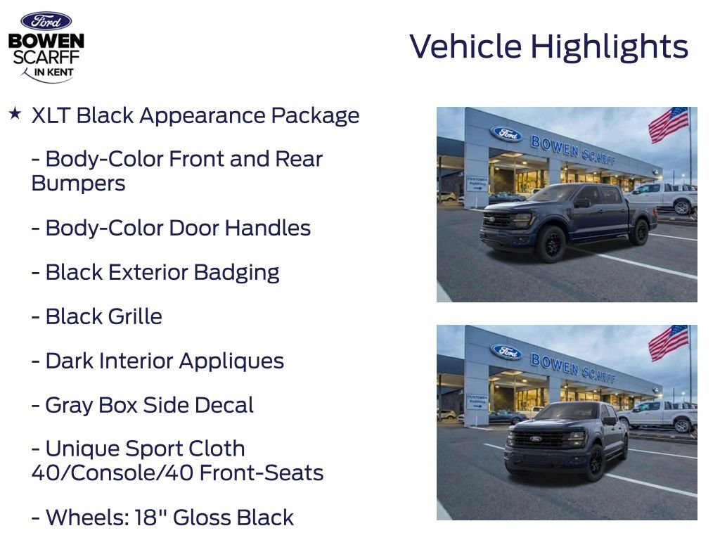 New 2026 Antimatter Blue Metallic Ford XLT image 5