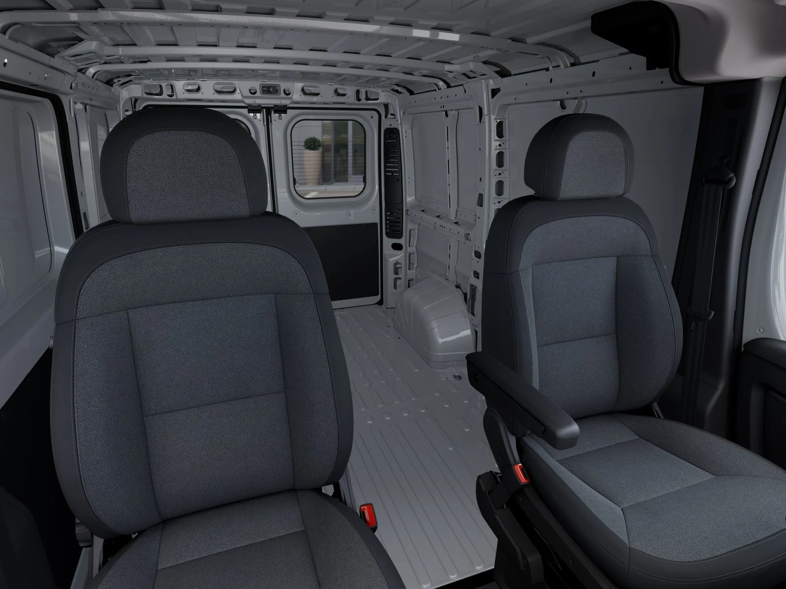 New 2026 Bright White Clear-Coat Exterior Paint RAM Tradesman 1500 Low Roof 118 WB w/Pass Seat image 42