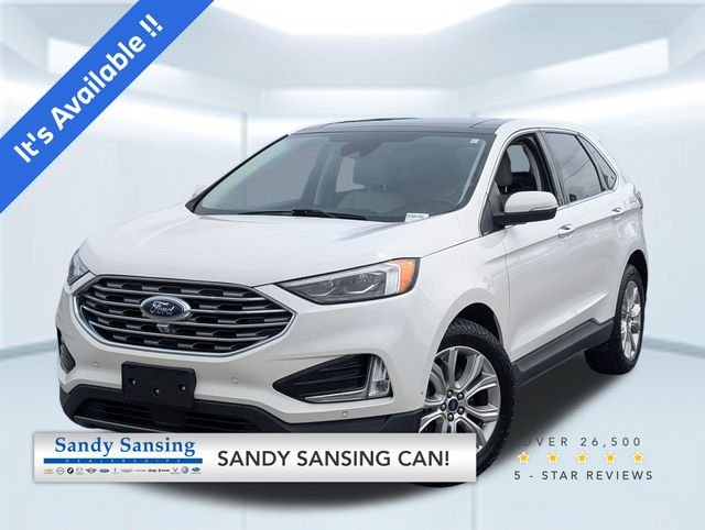 Used 2020 White Ford Titanium image 1