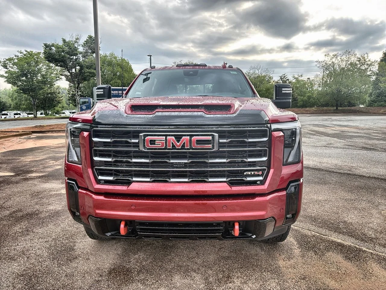 New 2026 Volcanic Red Tintcoat GMC AT4 image 3