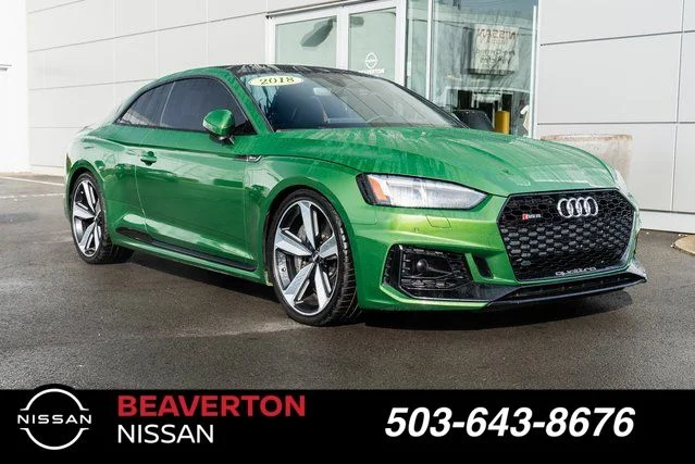 Used 2018 Yellow Audi 2.9T image 1
