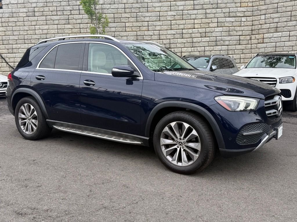 Certified Used 2022 Blue Mercedes-Benz GLE 350 image 12