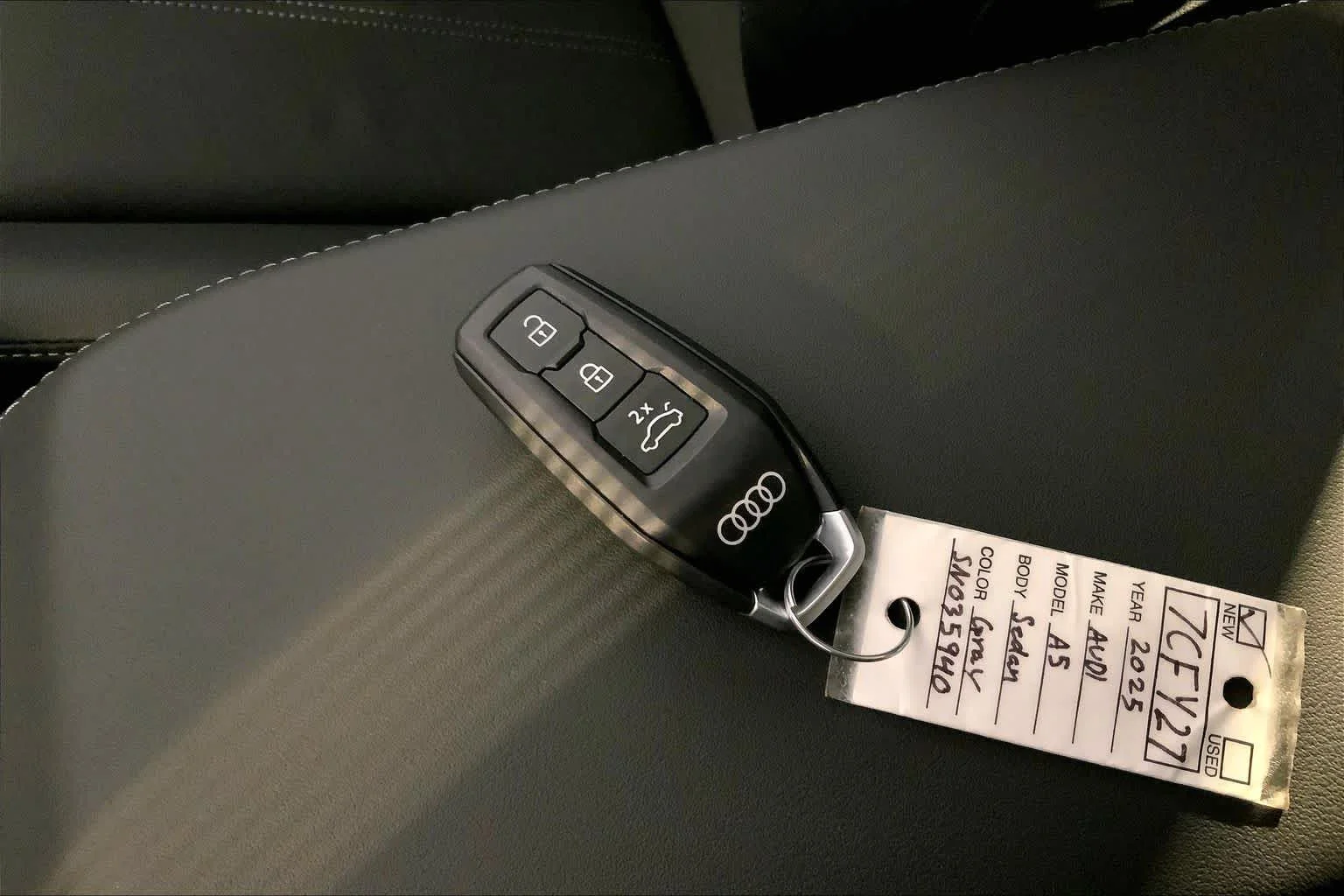 Certified Used 2025 Chronos Gray Metallic Audi Premium image 15