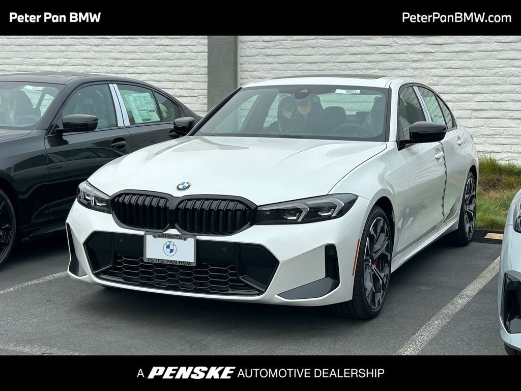 New 2026 Mineral White Metallic BMW 330i image 1