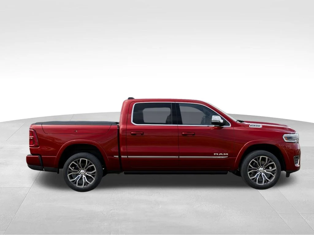 New 2026 Molten Red Pearl-Coat Exterior Paint RAM Tungsten image 22
