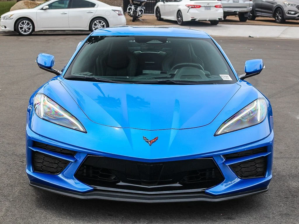 Used 2024 Blue Chevrolet Stingray image 2