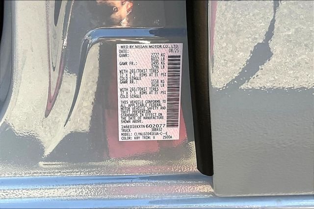 New 2026 Nissan Frontier Crew Cab SWB PRO-4X