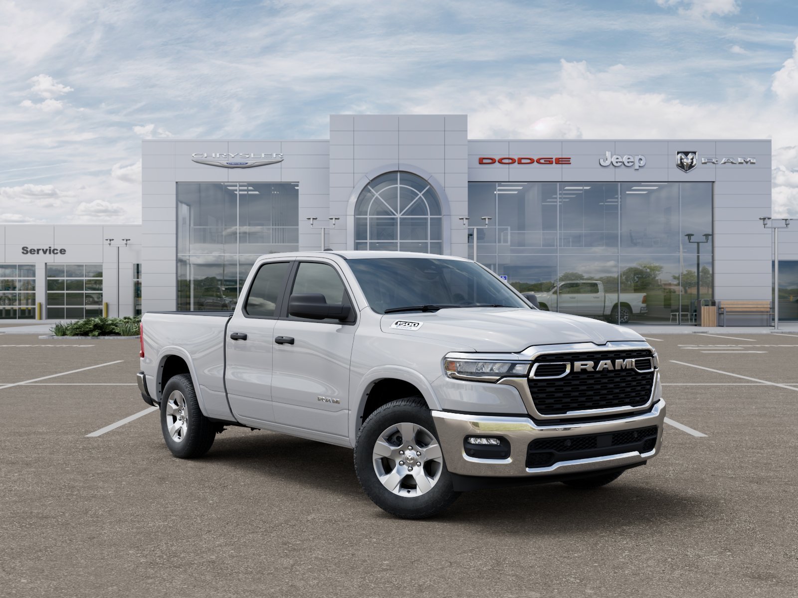 New 2026 Bright White Clearcoat RAM Big Horn image 30