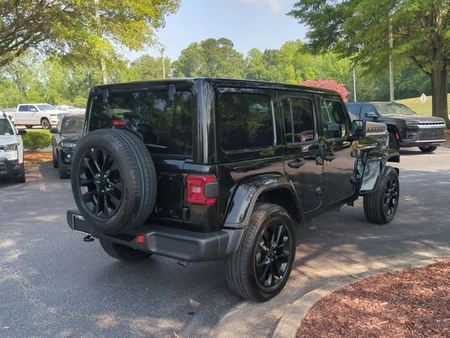 Used 2025 Black Jeep Sahara 4xe image 5