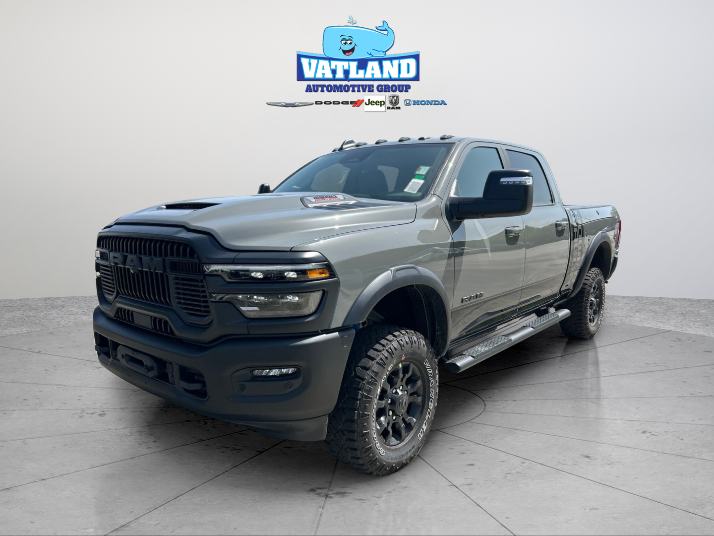 New 2026 Ceramic Gray Clear-Coat Exterior Paint RAM Power Wagon image 20