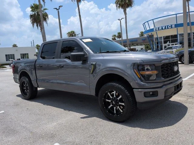 Certified Used 2024 Gray Metallic Ford STX image 2