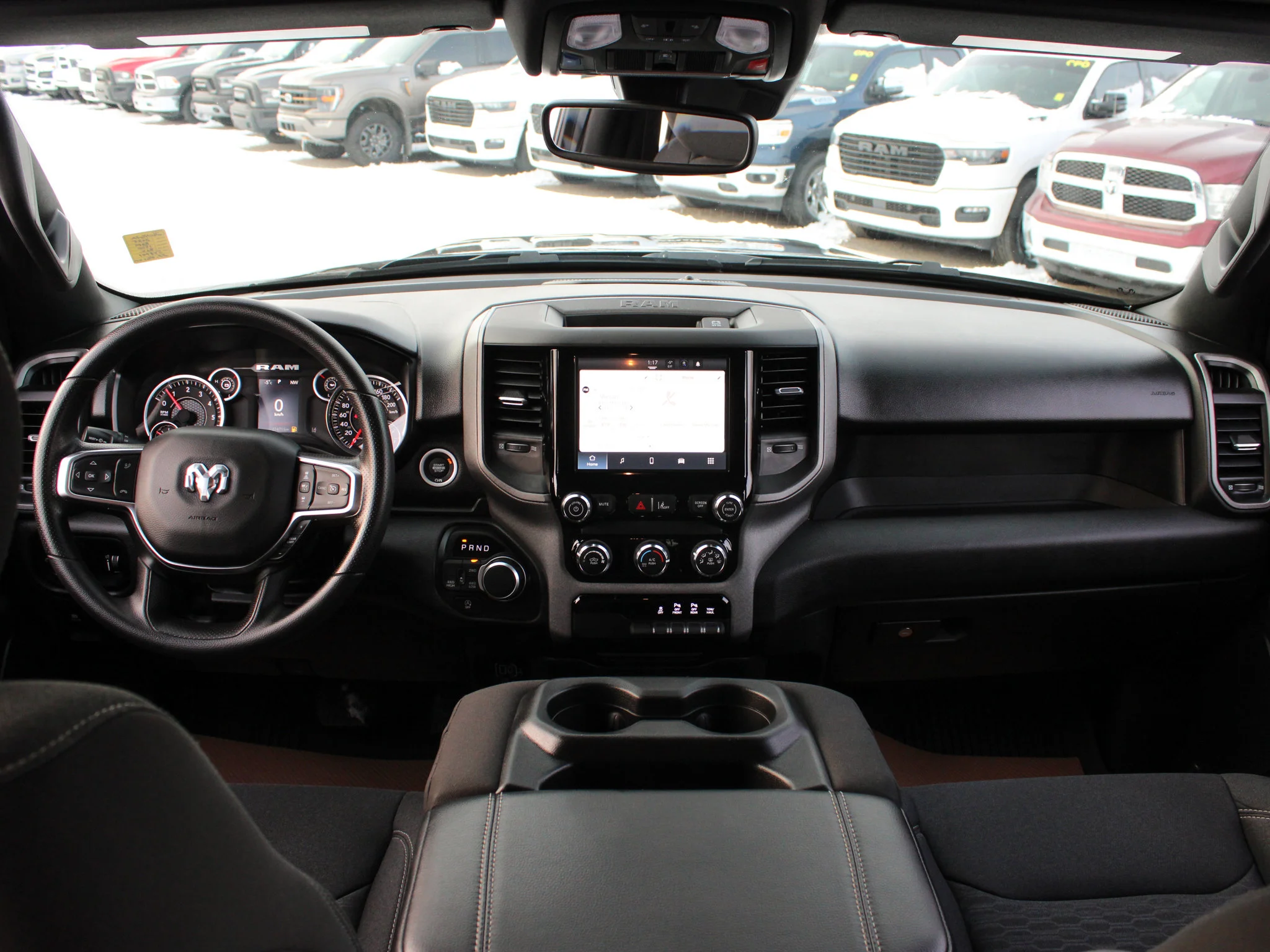 Certified Used 2025 Black RAM Tradesman * No Accidents | Heated Seats | Backup Camera | Twin-Turbo | Protection Group image 4