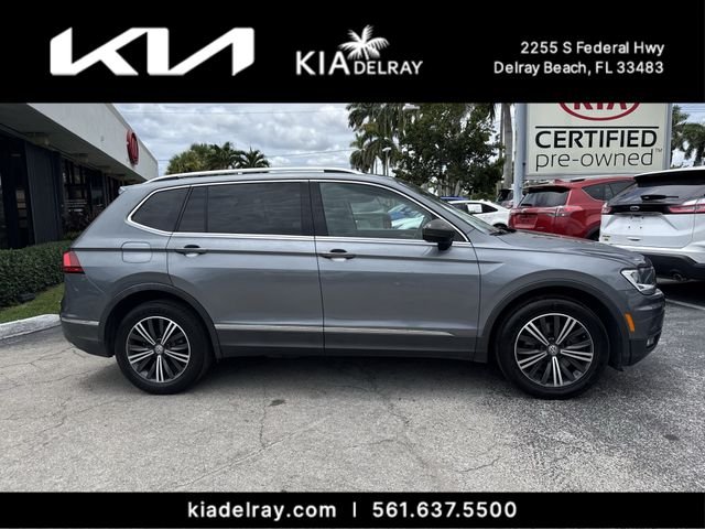 Used 2018 Volkswagen Tiguan SEL with VIN 3VV3B7AX8JM088999 for sale in Delray Beach, FL