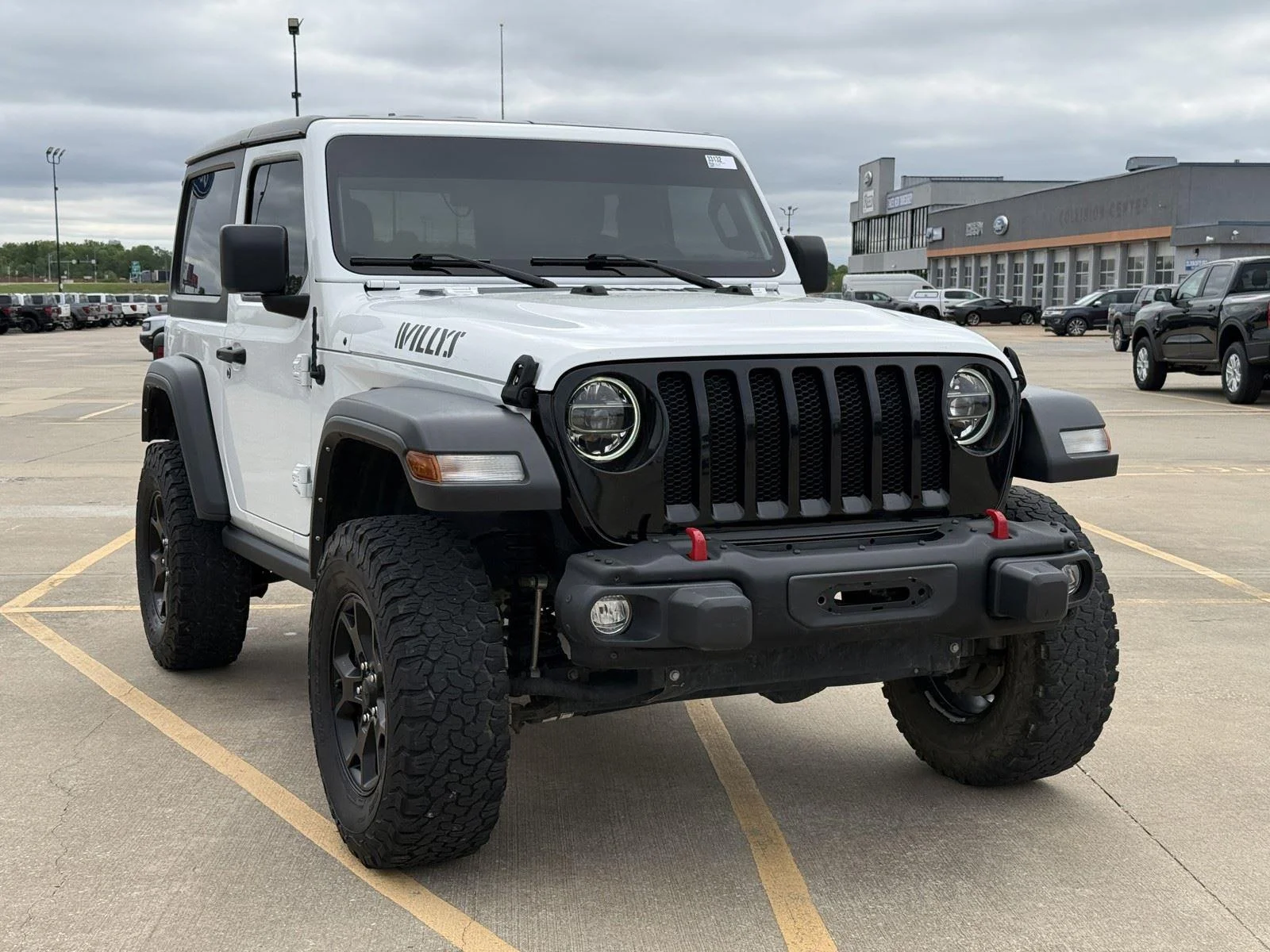 Used 2021 Jeep Wrangler Willys with VIN 1C4GJXAG1MW691381 for sale in Kansas City
