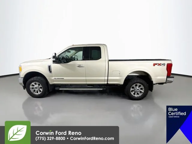 Certified Used 2017 White Gold Metallic Ford Lariat image 5