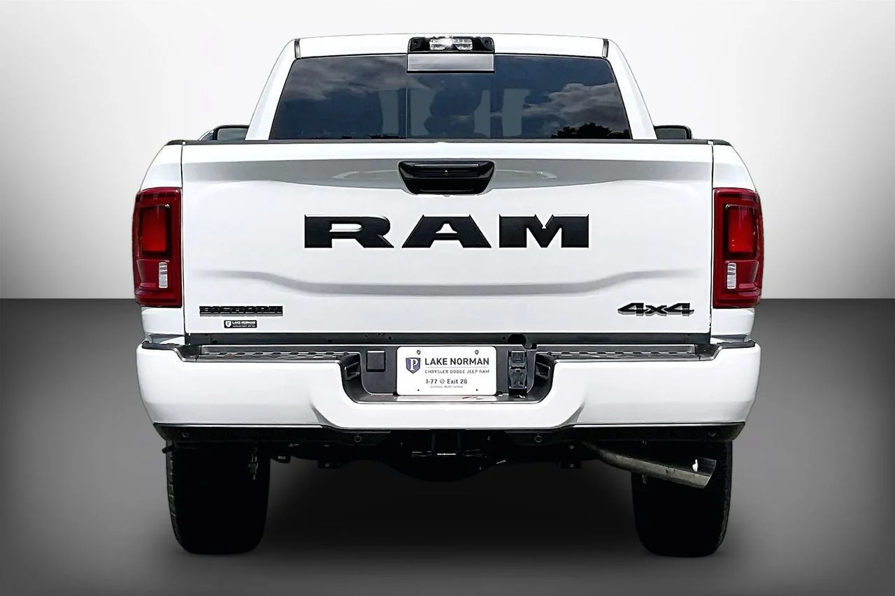 New 2026 Bright White Clear-Coat Exterior Paint RAM Big Horn image 7